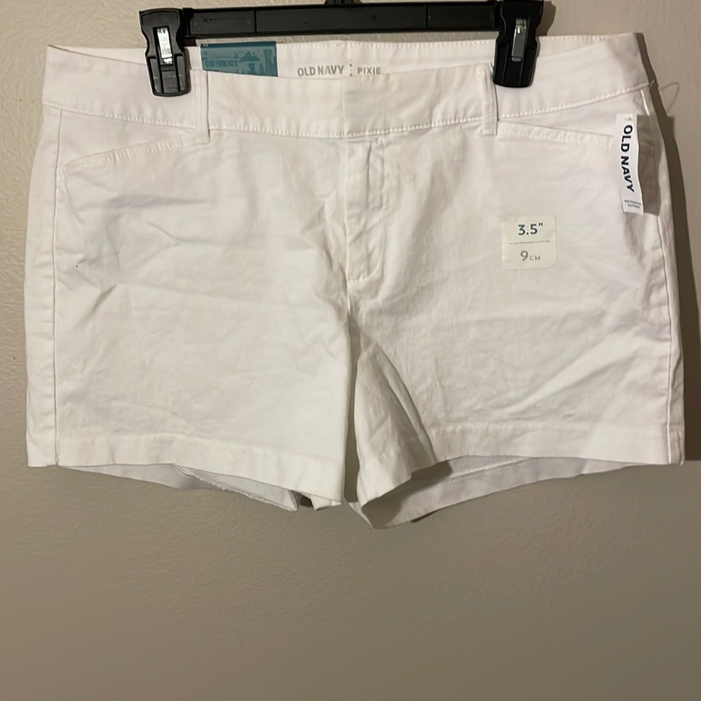 Brand new with tags White shorts